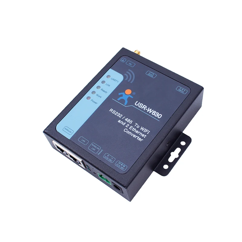 Промышленный последовательный преобразователь для Wi-Fi и Ethernet поддерживает два