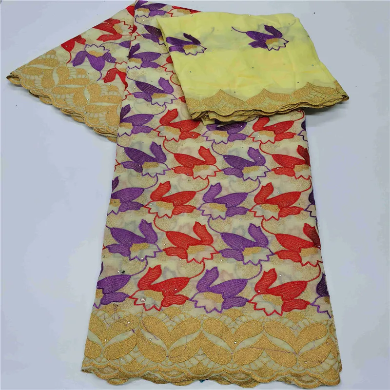 

Швейцарская вуаль кружева в Швейцарии, новейшая африканская кружевная ткань высокого качества, нигерийская кружевная ткань 7 ярдов, хлопко...