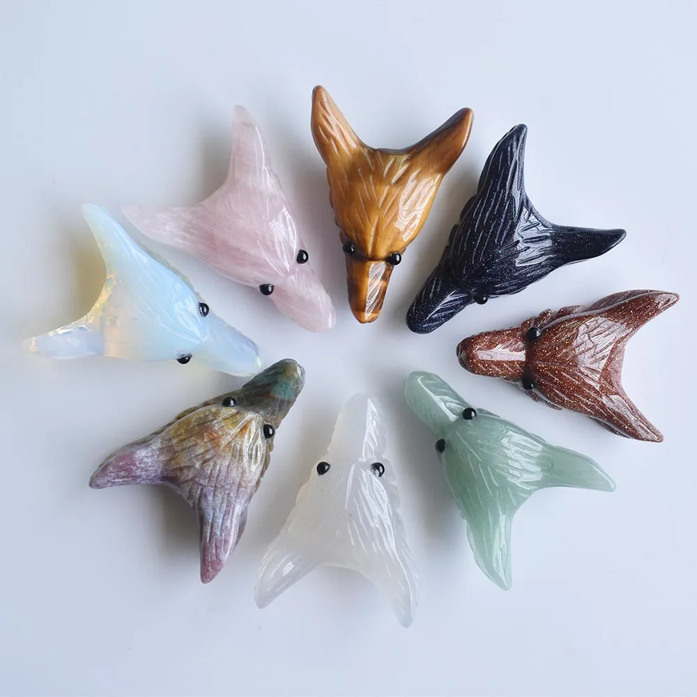 Оптовая продажа 2 шт./лот новинка 2020 модные подвески в форме головы волка из