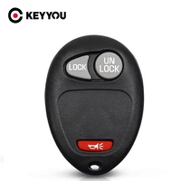 keyyou 20pcs 3 buttons no chip blank remote 21 panic key shell case cover for buick hummer h3 gmc for chevrolet colorado isuzu
