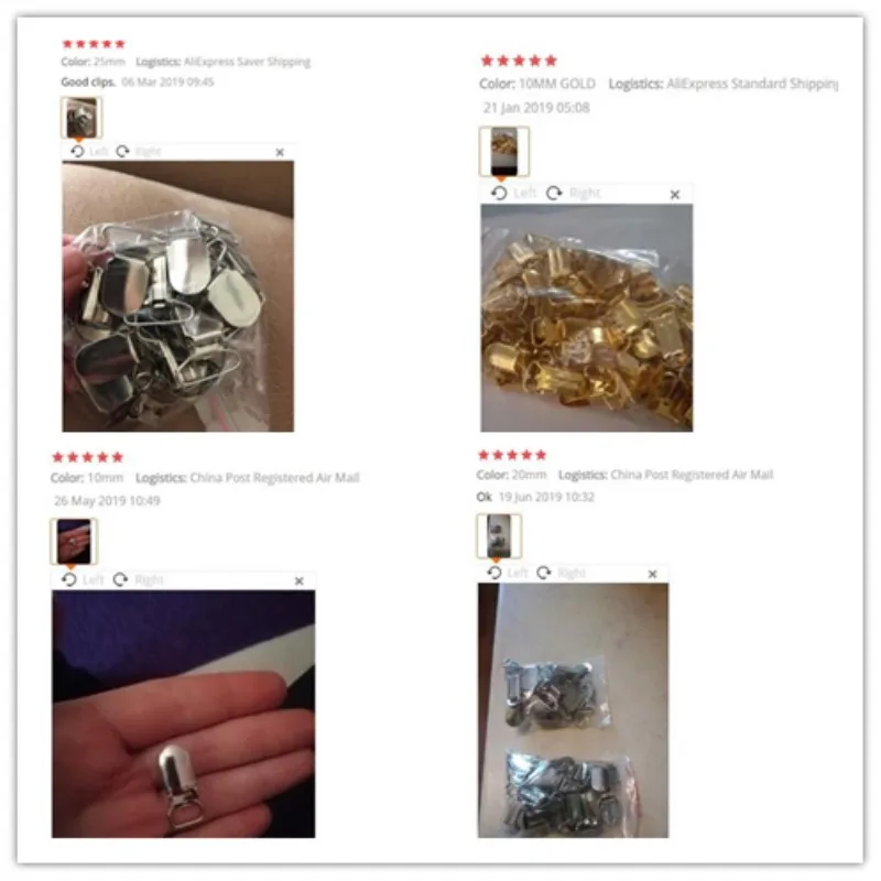 50 шт. металлические подтяжки|Зажимы для одежды| |