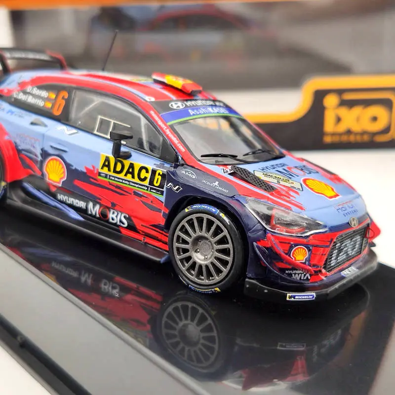 Ограниченная Коллекция автомобилей IXO 1/43 для H ~ Bai i20 купе WRC #6 D.Sordo - C. Delrallye