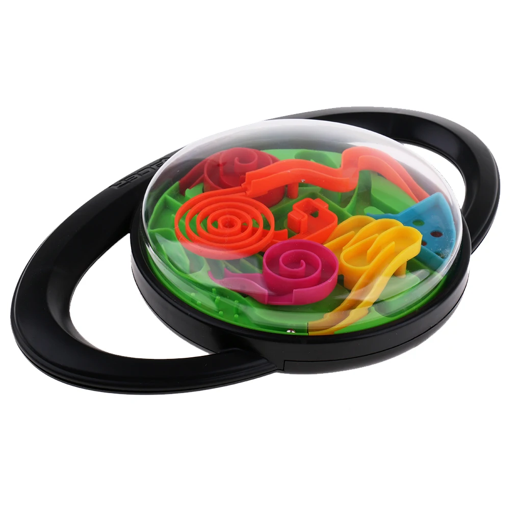 

3D Spherical Maze Intellect Ball Balance Game Puzzle Brain Teaser Kids Toy
