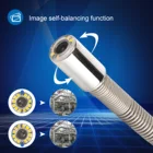 512 Гц и самобалансирующаяся камера для осмотра труб, Водонепроницаемая IP68 и сапфировое стекло