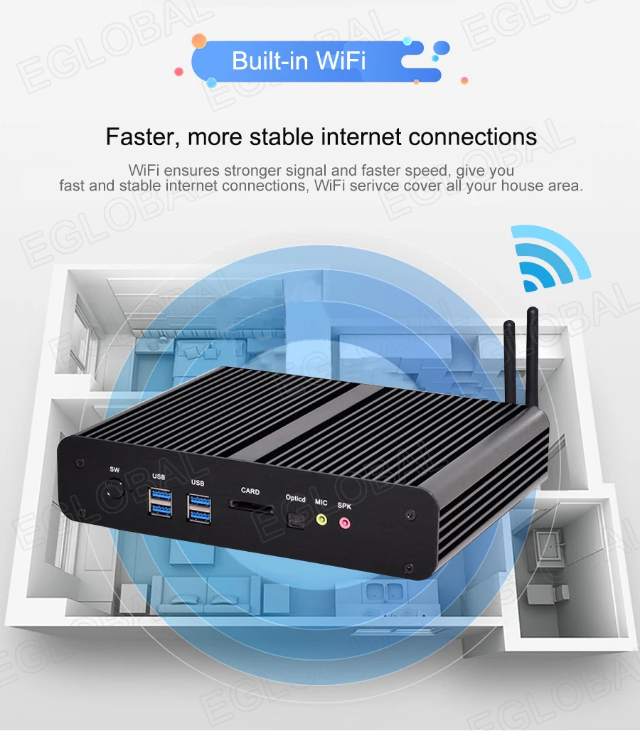 Core I7 4500U 16 Гб ОЗУ 128 ГБ SDD 1 ТБ HDD безвентиляторный Intel Nuc Мини ПК Windows10 поддержка 4K Dual Lan Dual HDMI дисплей 4K 3D игры