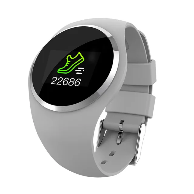 Серый KW10 модные часы Smart Watch Для женщин очаровательный браслет монитор сердечного ритма Sleep Monitor Смарт-часы с мониторингом подключения IOS Android PK S3 группа - Цвет: Серый