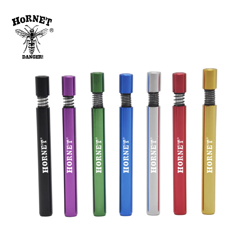 

Металлическая курительная трубка HORNET, курительные трубки для табака, травы