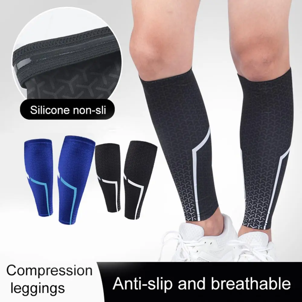 

1Pc Unisex Compression Calf Sleeve Basketball Running Football Leg Support Guard leg warmers Legwarmers-