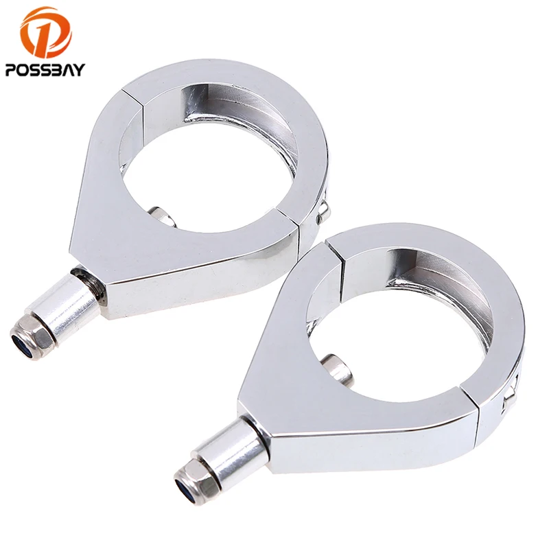 Posbay 41 мм мотоциклетный светильник с поворотным сигналом кронштейн держатель