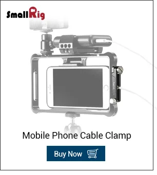 SmallRig держатель fr портативные банки питания fr диапазон ширины от 53 мм-81 мм банки питания функция холодного башмака Fr микрофон прикрепить 2378