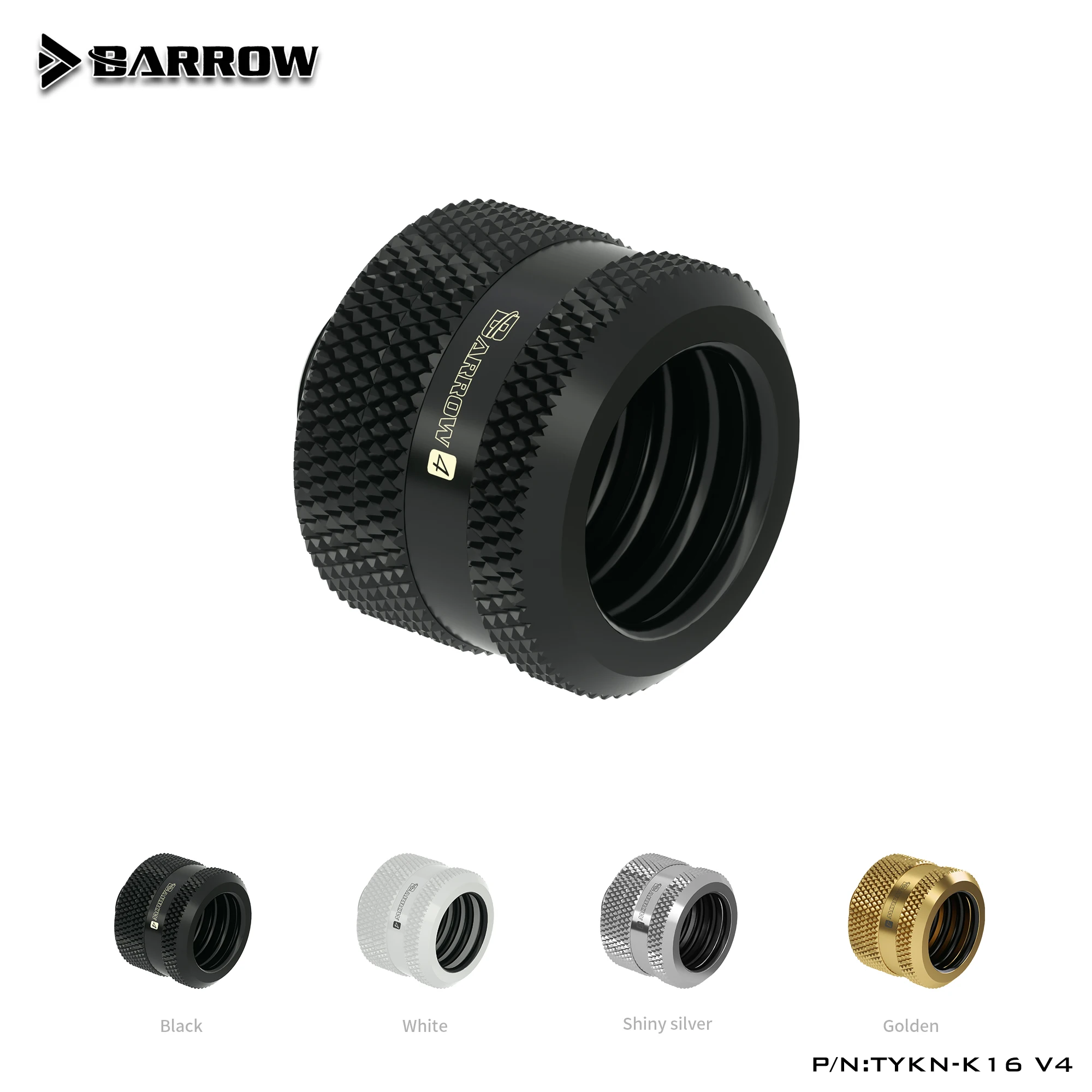Barrow TYKN-K16V4 фитинги для жестких труб диаметром 16 мм переходники G1/4 | Компьютеры и
