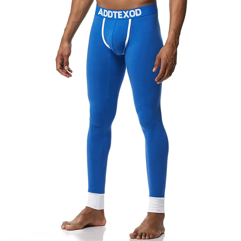 Высокое качество Горячие Зимние мужские кальсоны хлопковое Термобелье Брюки