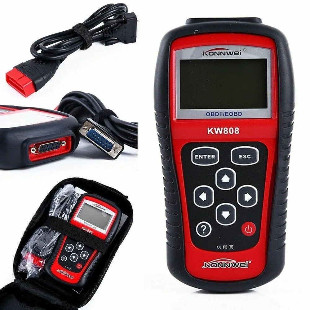 MaxiScan MS509 KW808 OBD2 OBDII EOBD сканер считыватель кодов автомобиля тестер