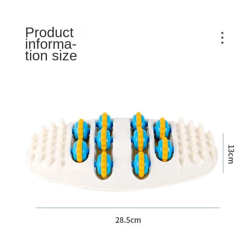 

Roller Wheel Feet Massager Foot Acupuncture Point Massage Roller Health Massage Mat Relax Superhard Foot Massager Relieve fatigu