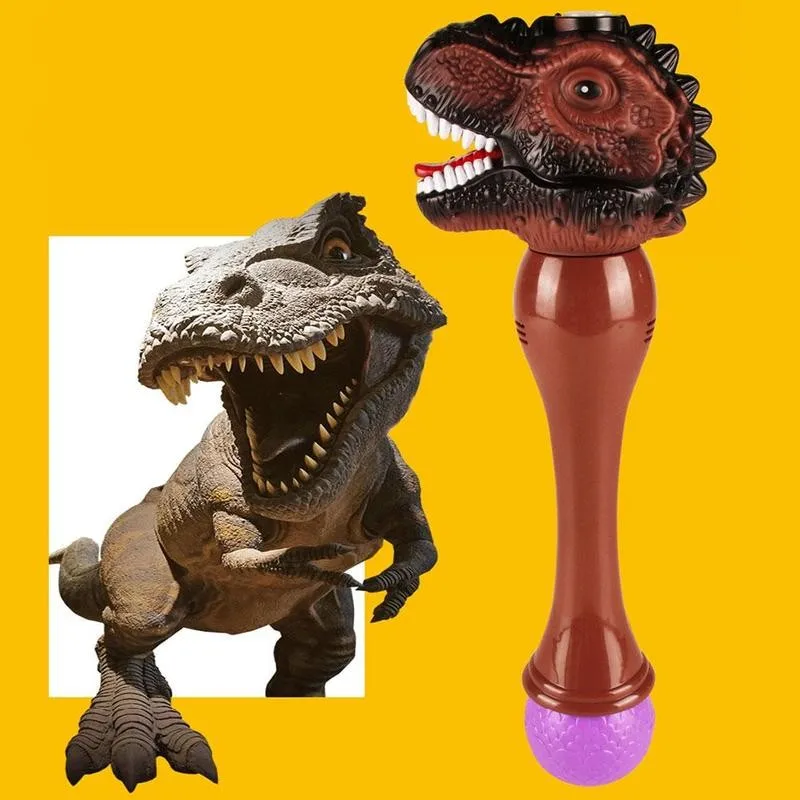 

Dinosaur Bubble Light Up Bubbles Blower With Led Flashing Lights And Sounds Toy Creative Funny Gift For Kids
