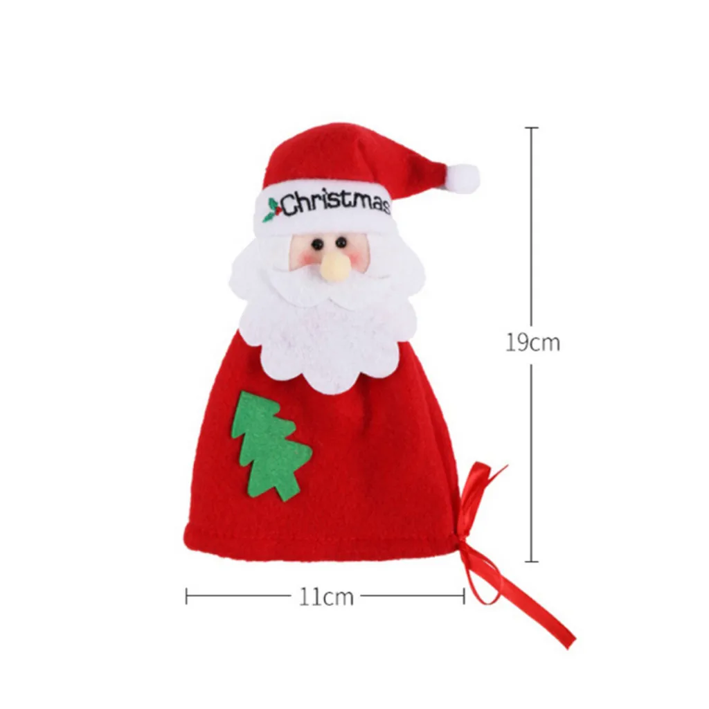 2 шт рождественские подарочные сумки для яблок Детские Подарочные конфеты