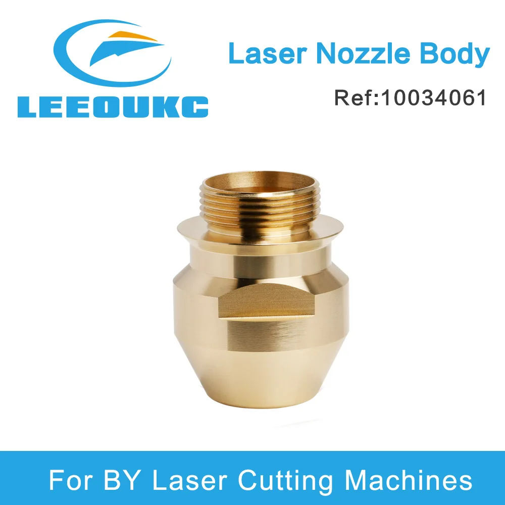 LEEOUKC Fiber Laser Nozzle Body Ref 10034061 Used For 10KW Byspeed Bystronic Laser Cutting Machines