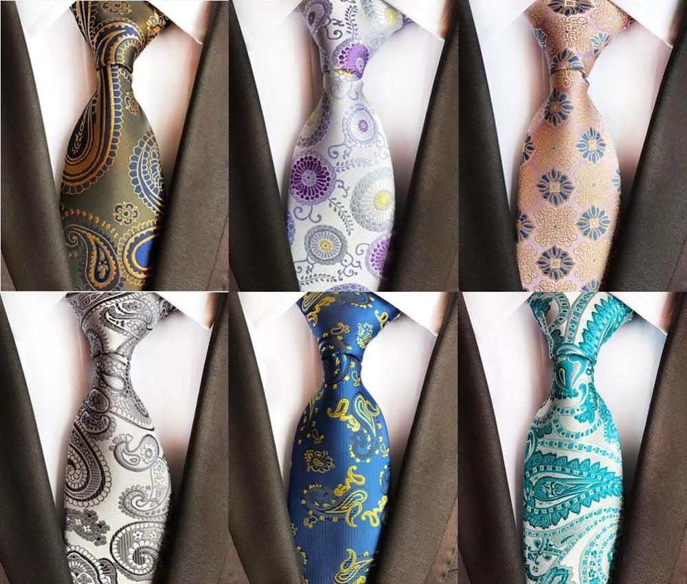 20 стилей Формальные Галстуки бизнес Свадебные Классические мужские галстуки