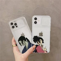 anime samurai champloo phone case transparent for iphone 7 8 11 12 se 2020 mini pro x xs xr max plus