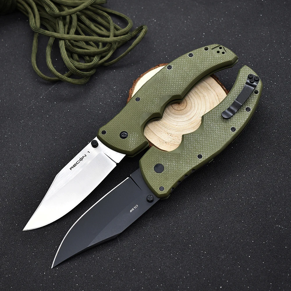 New Product RECON 1 S35VN Steel G10 Handle Outdoor Sharp Tactical Camping Hunting Self-Defense Pocket Kitchen Folding Knife EDC |