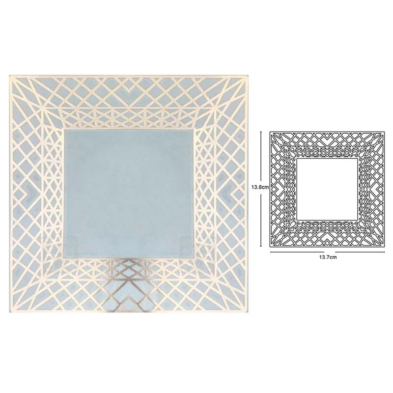 Металлические режущие штампы кружевная пустотелая рама 2020 новые украшения для