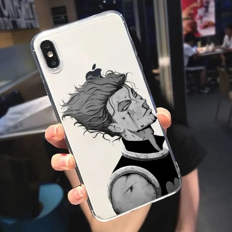 

Hisoka Anime Hunter X hunter Phone Case Transparent soft For iphone 5 5s 5c se 6 6s 7 8 11 12 plus mini x xs xr pro max