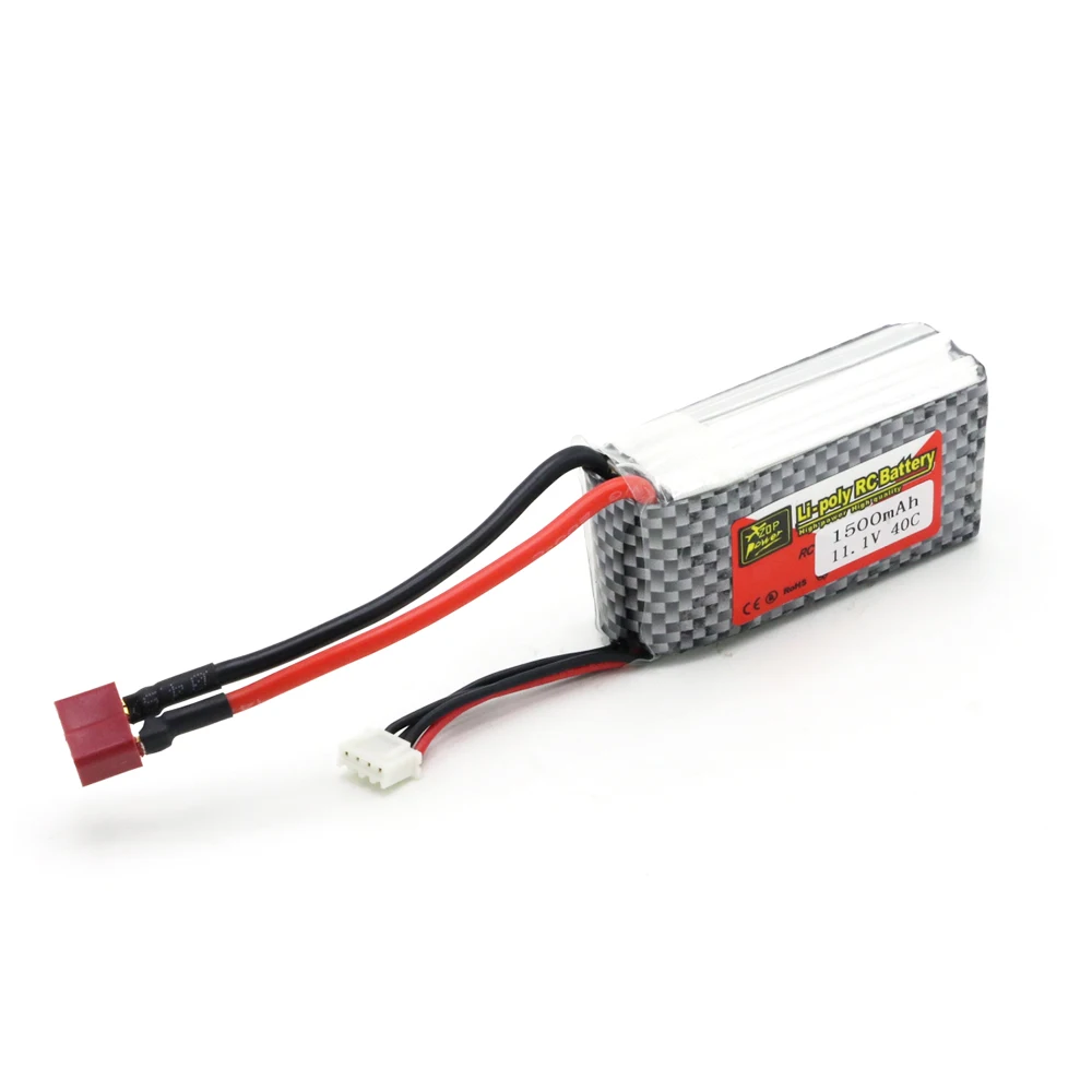 5 шт лот zop power lipo батарея 111 в 1500 мач 3s 40c max 60c xt60