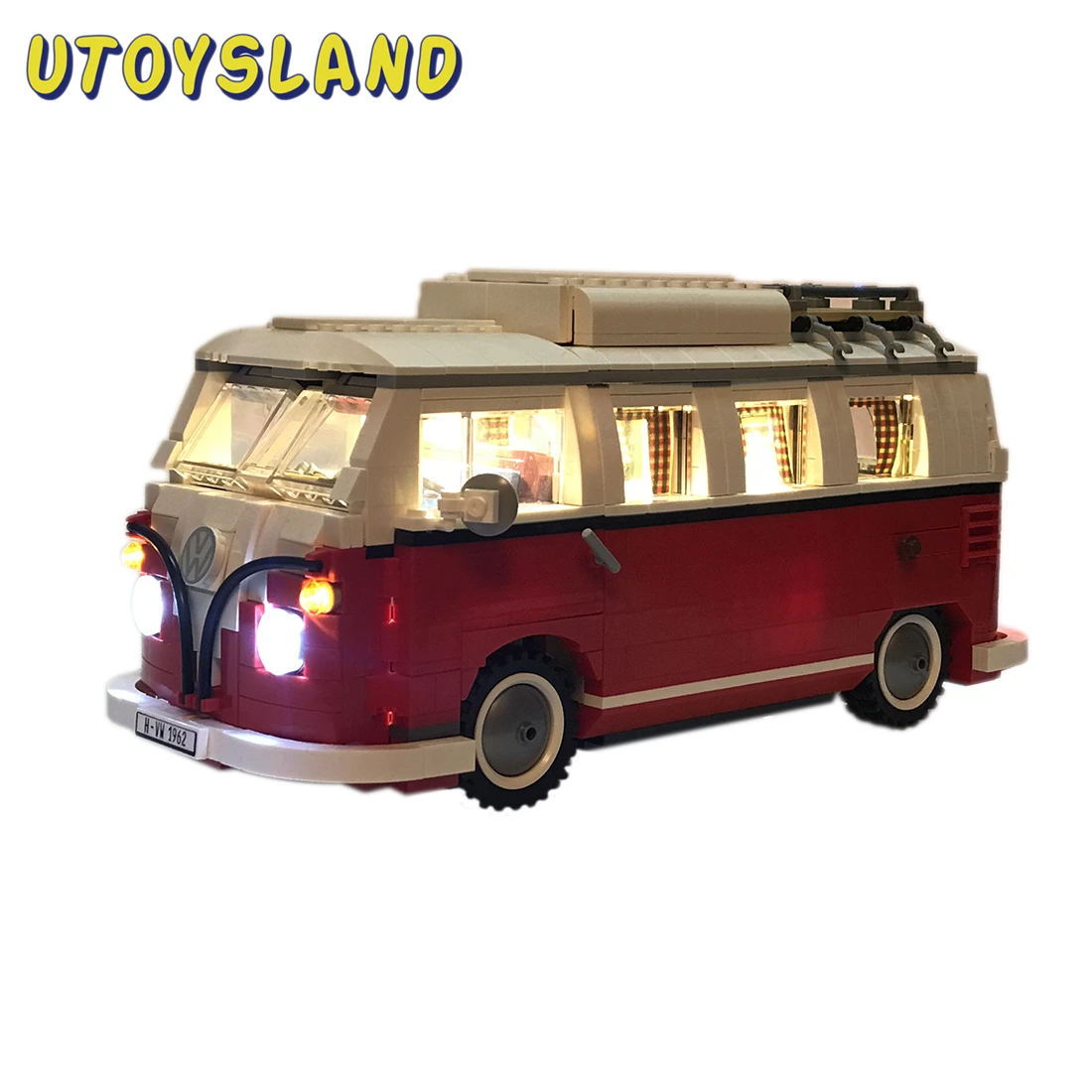 DIY мелкие частицы строительный блок USB светящийся светодиодный осветительный