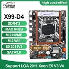 Материнская плата Jingsha X99 D4 LGA 2011-3, поддержка SSD M.2 и E5 2620V3 E5 2678V3 и DDR4 ECC REG RAM с SATA и PCIE 16X