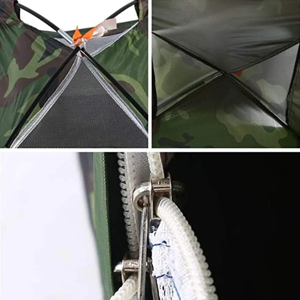 

Waterproof Anti-UV Emergency Sleeping Bag Thermal Keep Warm Waterproof Mylar Heave Up Tent Outdoor Camping Hiking Tent