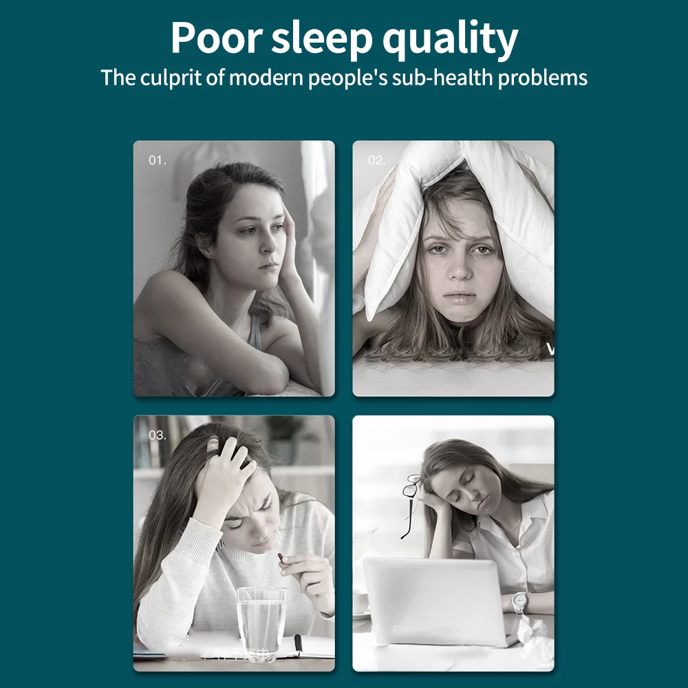 

Microcurrent Sleep Aid Instrument USB Charging Intelligent Device Hypnosis High Pressure Relief Relaxation Sleeping Relax Tool