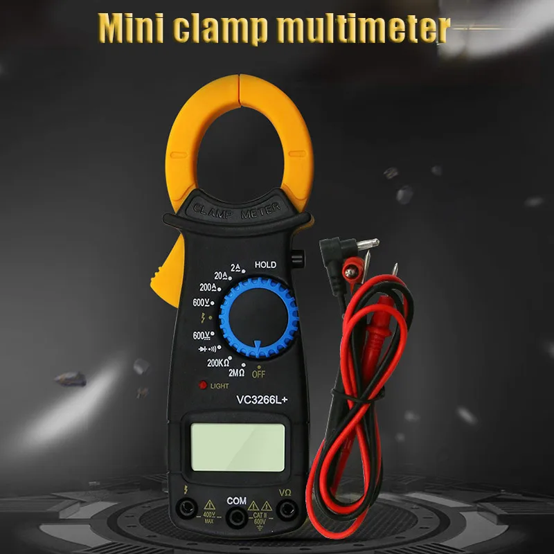 Цифровой мультиметр измеритель сопротивления напряжения и тока с щупом
