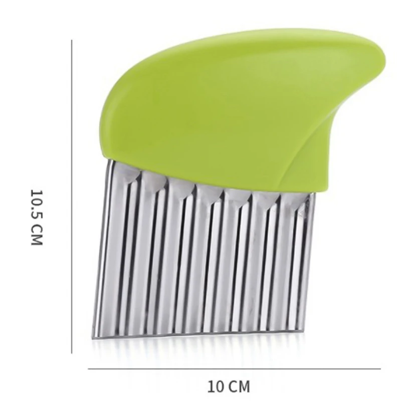 

For Wave Onion Potato Slices Wrinkled French Fries Salad Corrugated Cutting Chopped Potato Slices Knife
