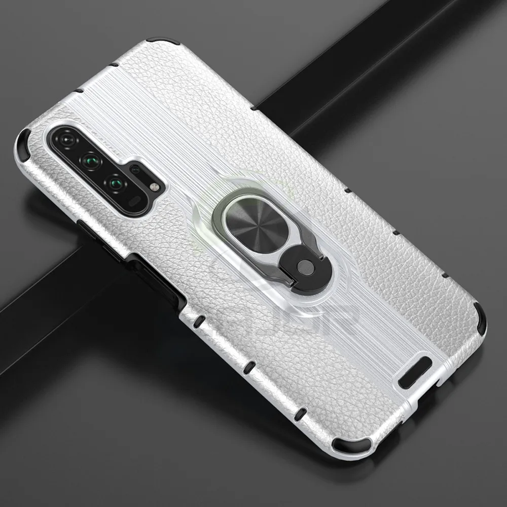 Keajor чехол для huawei Honor 20 Pro Чехол металлический чехол-держатель с кольцом TPU+ PC противоударный защитный бампер для Honor 20 20Pro Coque Fundas