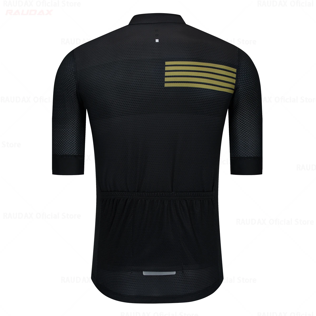 

Raudax Men's Clothes Wear Better Rainbow Pro Team RX Areo Cycling Jersey Short Sleeve Cycling Clothing Summer Road Bike Sets