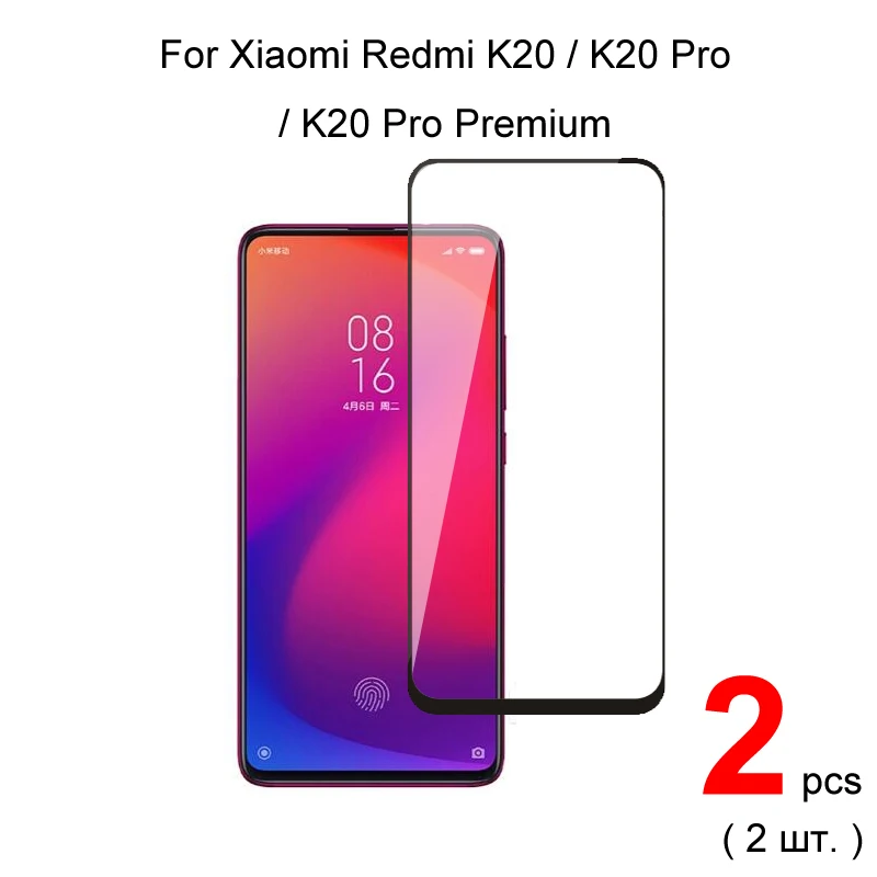 

Для Xiaomi Redmi K20 Pro / K20 полное покрытие закаленное стекло Защита для экрана телефона защитная пленка 2.5D твердость 9H