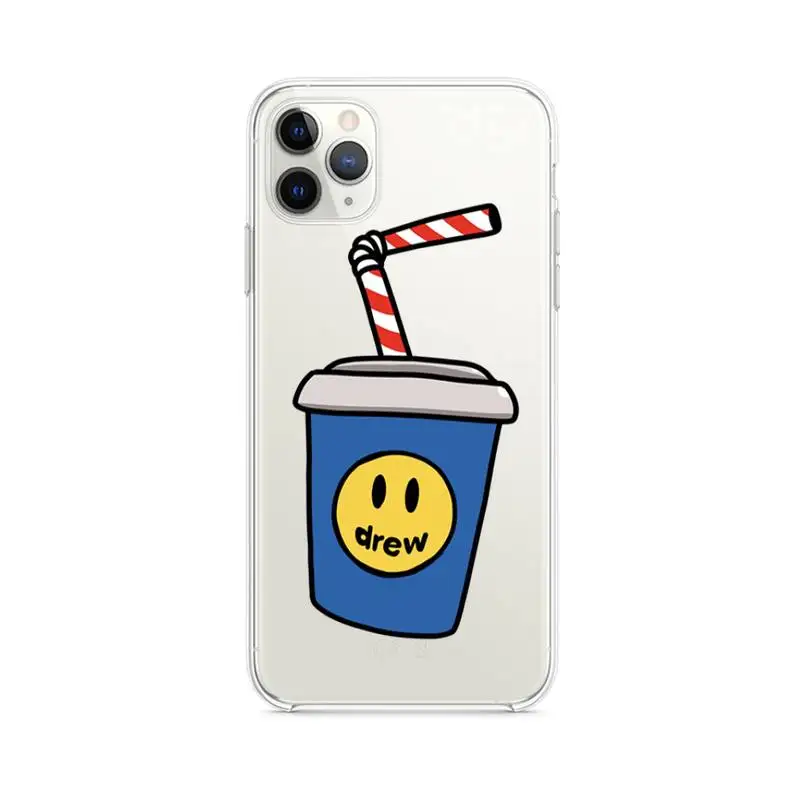 

Justin Bieber drew house Phone Case Clear for iphone 12 11 Pro max mini XS 8 7 6 6S Plus X 5S SE 2020 XR cover