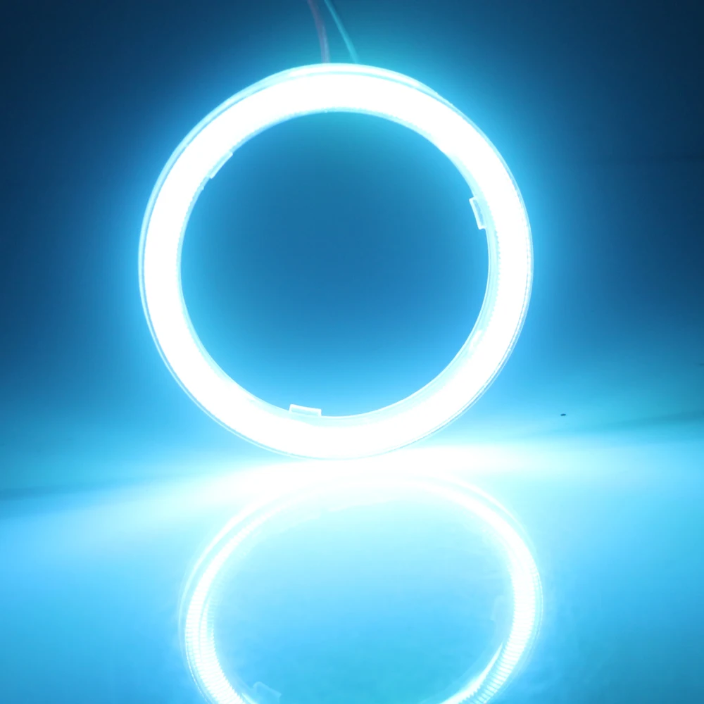 2 шт./компл. DC 9 30V 70 мм 75 ''хлопок светильник Cob Led AngelEyes гало кольца для