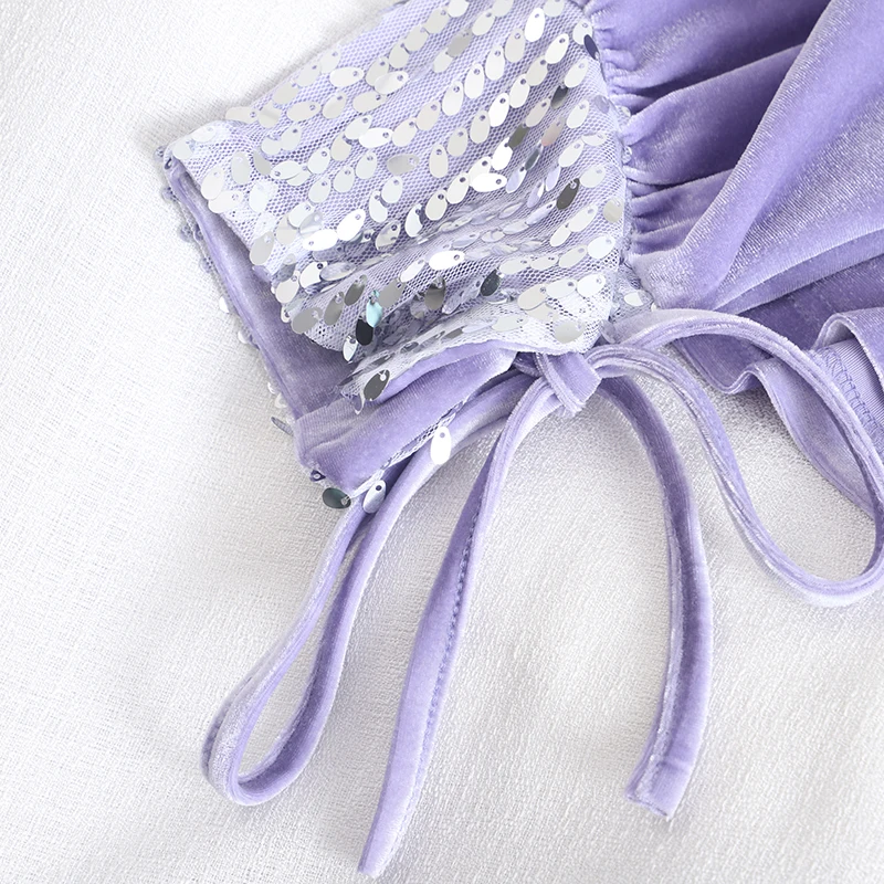 Весенние женские фиолетовые блузки Женская велюровая блузка дамские рубашки с