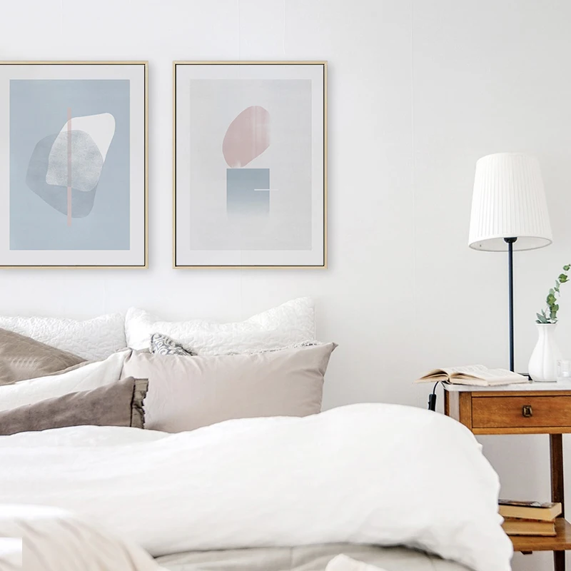 

Nordic Abstract Painting Wall Art Aesthetic Minimalist Oil Painting Poster Canvas Dekoracje Do Pokoju Home Decor DE50ZSH