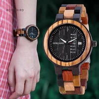 bobo bird men wooden watches for women quartz wristwatch wooden band clocks usa warehouse dropshipping 24 hours fast shipped