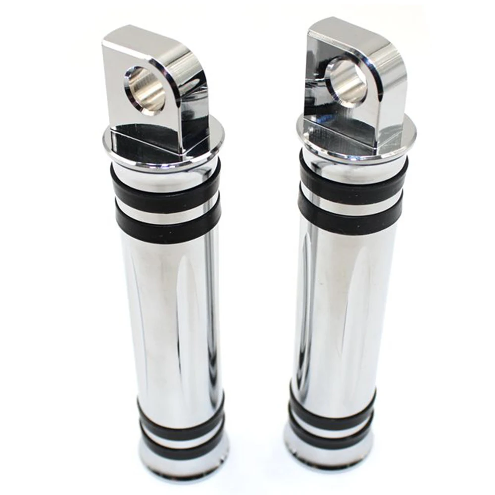 Мотоциклетные универсальные подножки с ЧПУ 2 шт. черная педаль для ног Harley Touring Dyna