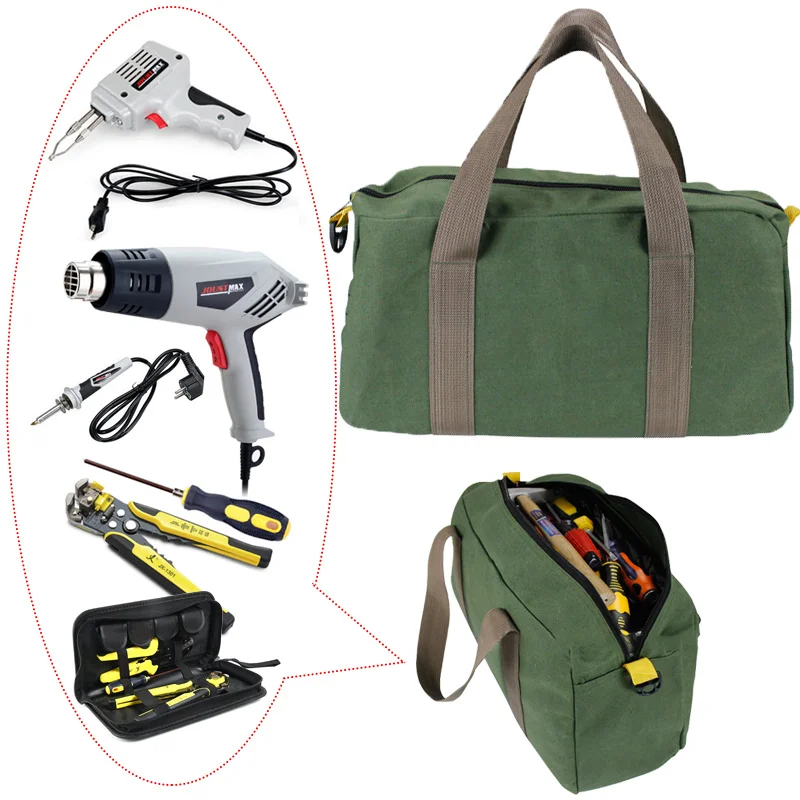 Водонепроницаемые холщовые сумки для инструментов из ткани Оксфорд портативные