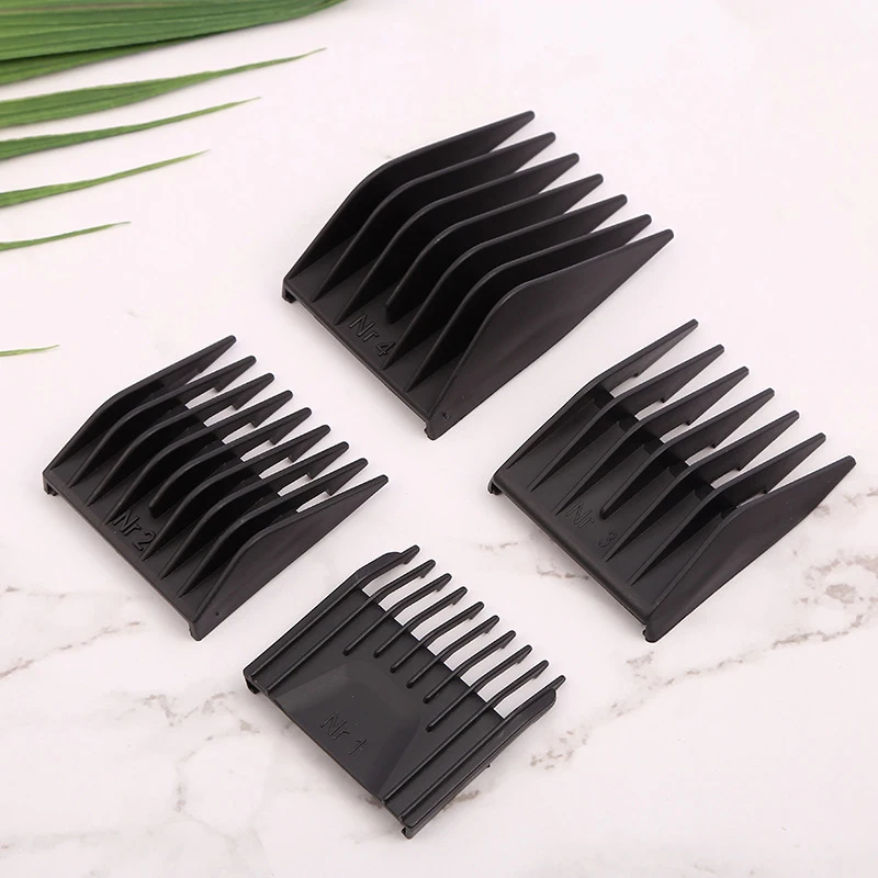 

4pcs Barber Professional Universal Hair Clipper Limit Comb Replacement Guide Combs Hairstyle Tools