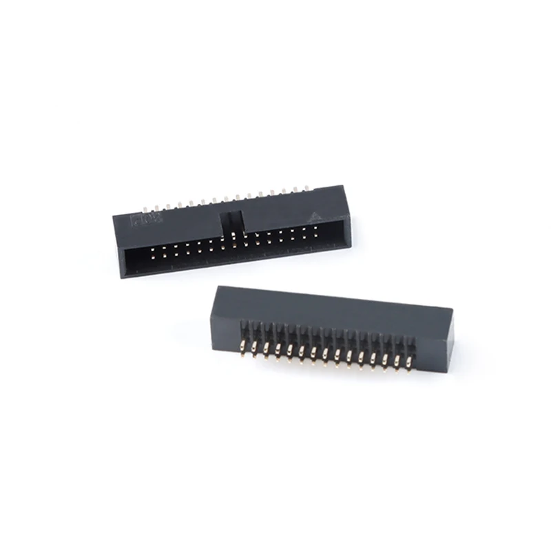 10 шт./лот DC3 шаг 1 27 мм IDC Box контактный разъем прямой штырь двухрядные штекерные