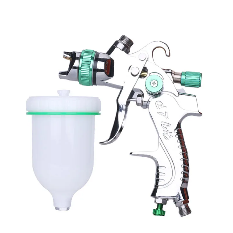 Аэрограф HVLP 2021 для покраски автомобиля, пистолет-распылитель с гравитационной подачей грунтовка для автомобилей, сопло 2008 мм ~ 1,4 мм, инструмент для ремонта корпуса автомобиля, 2,0