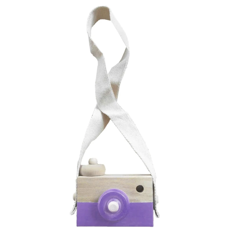 

Hanging Wooden Mini Camera Children Room Decoration Toy Wall Hanging Ornament Gifts Photography Prop
