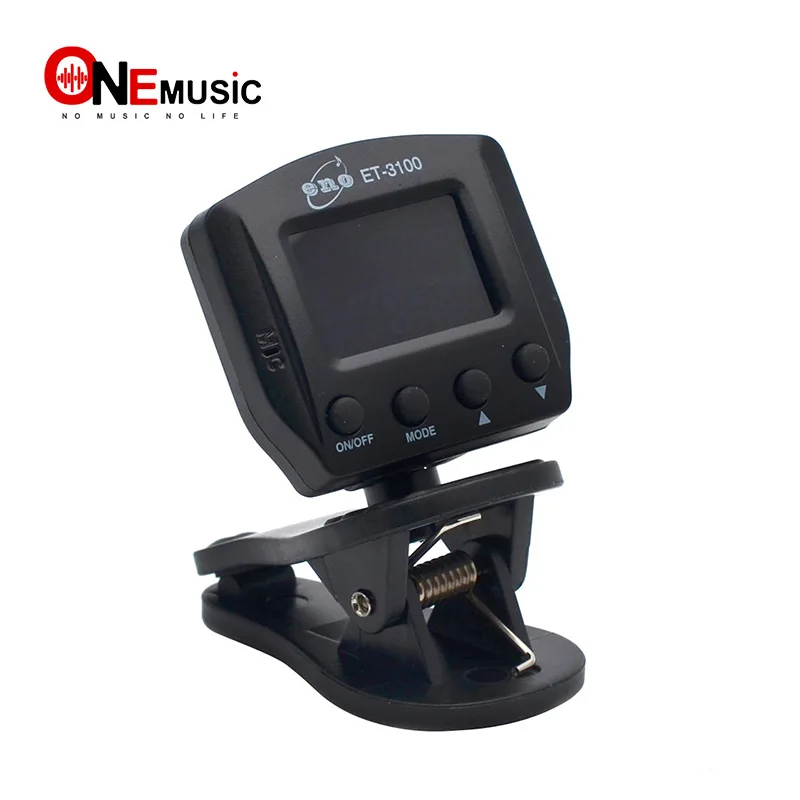 ENO ET-3100 цифровой хроматический гитарный тюнер для скрипки черный | Спорт и