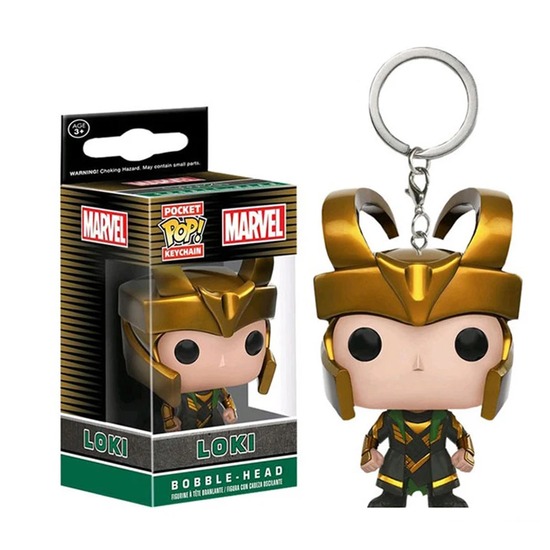 Брелок из мультфильма Marvel Loki|Игровые фигурки и трансформеры| |