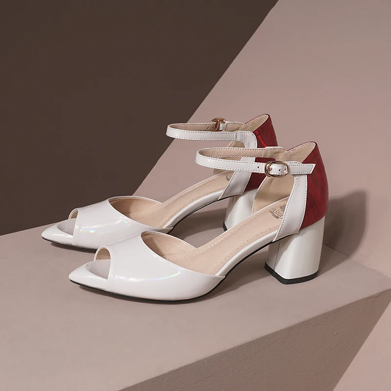 

Plus Size Simple sandals high heels sandals women shoes woman summer ladies